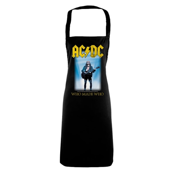 AC/DC  Who Made who Apron Black one size