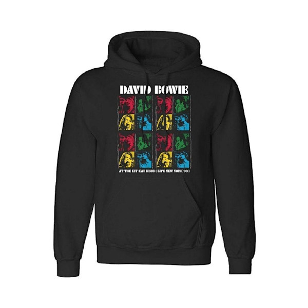 David Bowie New York Kit Kat Club Hoodie Black M