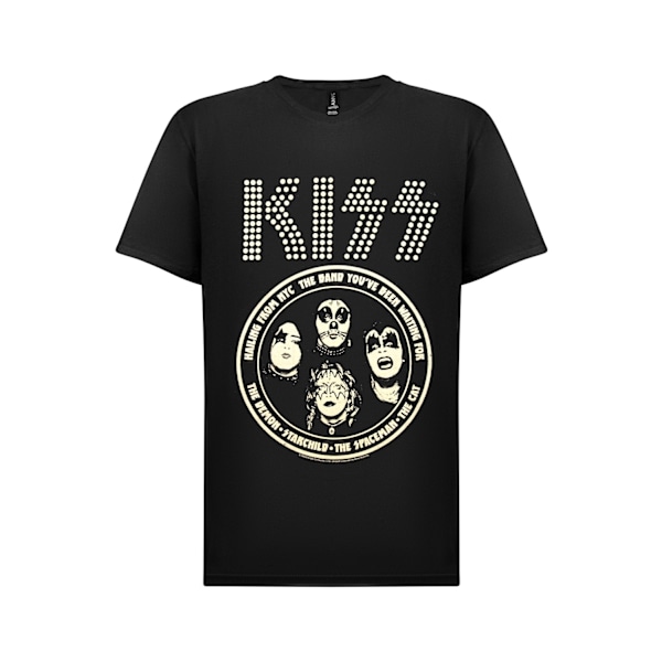 Kiss - Band  T-Shirt Black L