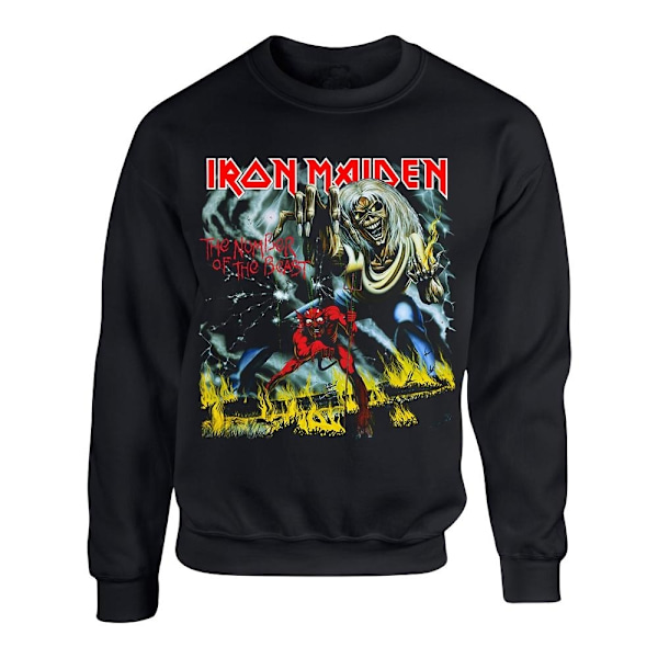 Iron Maiden Number of the beast  Sweatshirt Black M