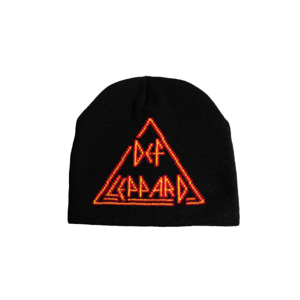 Def Leppard Logo Def Leppard Mössa / Beanie MultiColor one size