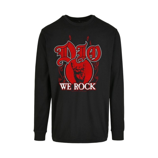 Dio We Rock langærmet t-shirt Black S