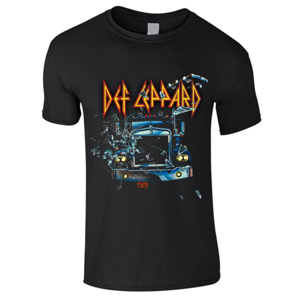 Def Leppard - On through the night  Barn T-Shirt Black 128