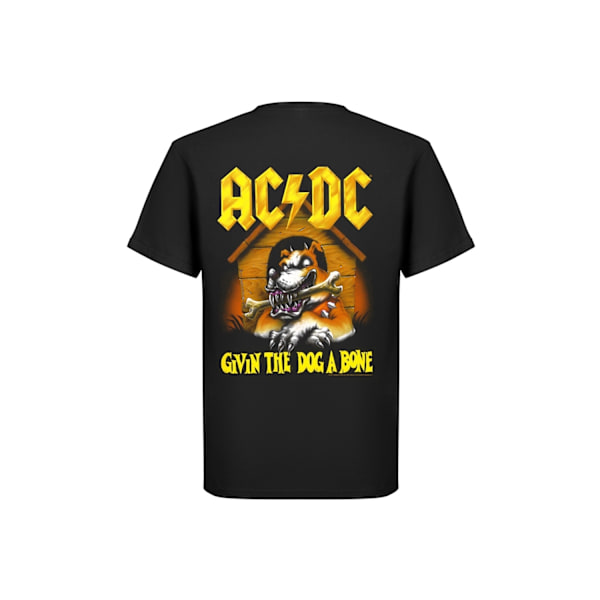 Ac/dc Giving the Dog a Bone  T-Shirt Black L