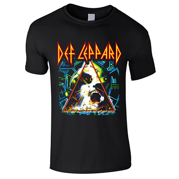 Def Leppard - Hysteria    Lasten T-Paita Black 140
