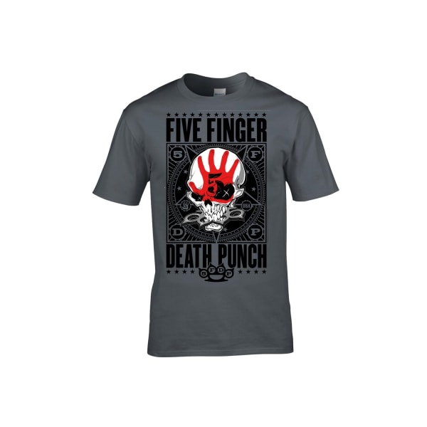 Five Finger Death Punch Obey  T-Shirt Grey M