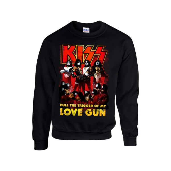 Kiss - Love Gun Sweatshirt Black L