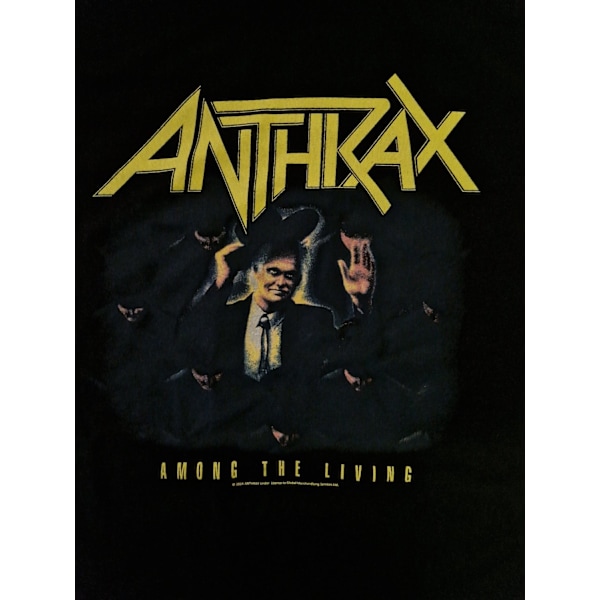 Anthrax Among the Living Tröja/ Sweatshirt Black M