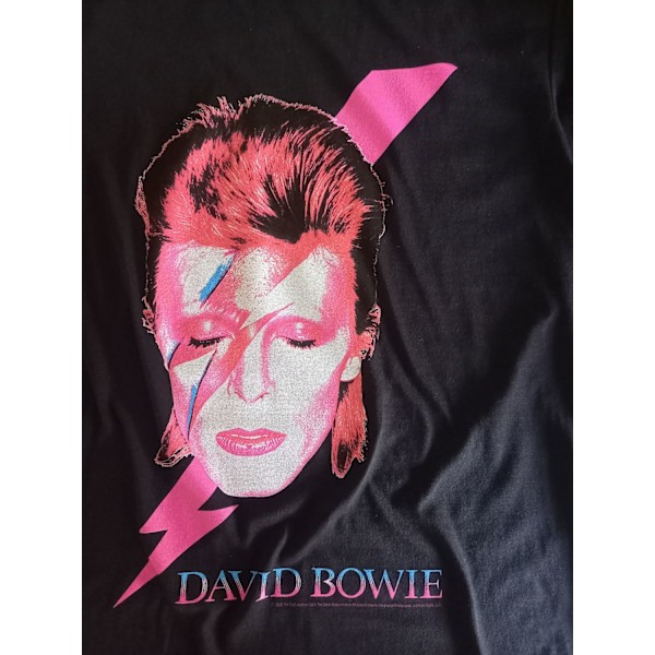 David Bowie Aladdin sane  T-Shirt Black S