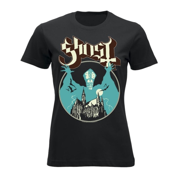 Ghost Opus (lady) T-Shirt, Kvinnor Black XL
