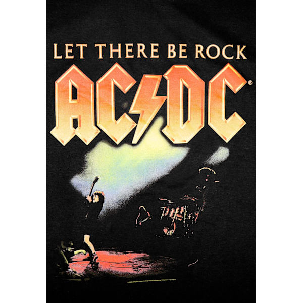 Ac/Dc - Let There Be Rock  T-Shirt, Kvinnor Black XL
