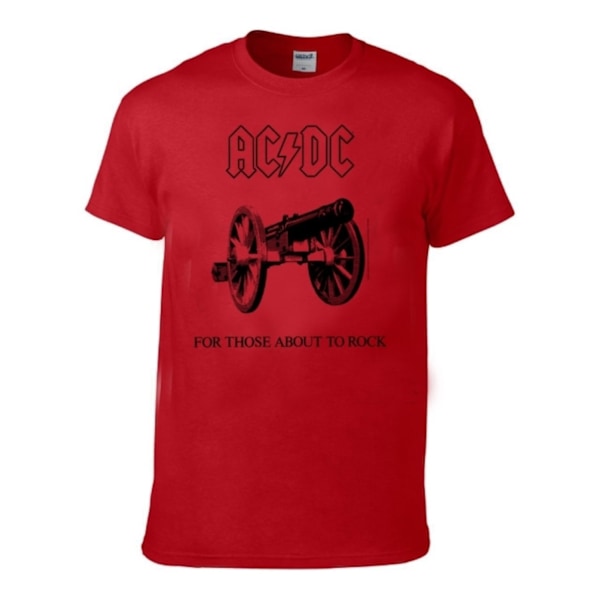 AC/DC For those about to rock   Red Lasten T-Paita Red 104