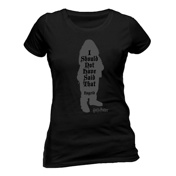 Harry Potter - Hagrid Should Not  T-Skjorter. Kvinner Black S