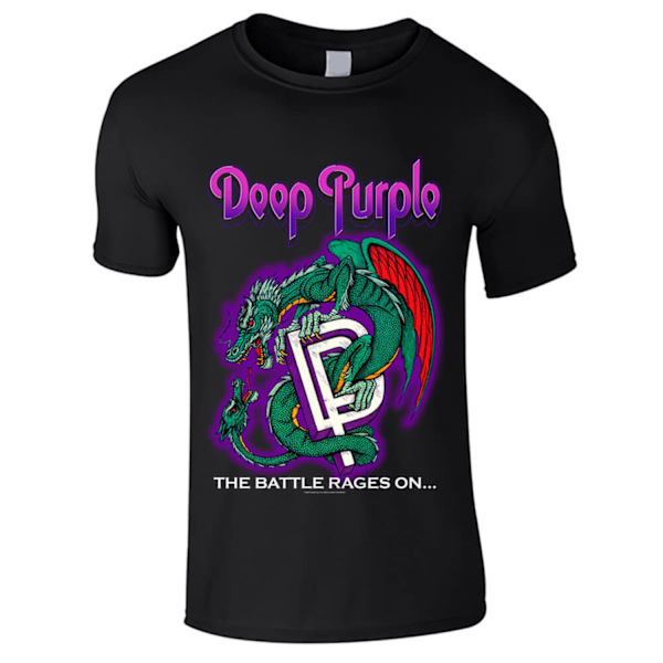Deep Purple-Battle Rages on Kid  Barn T-Skjorter Black 128