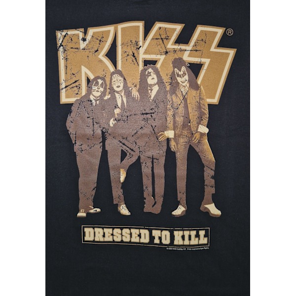 Kiss Dressed To Kill   Lasten T-Paita Black 152