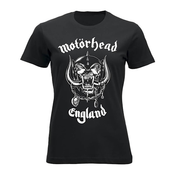 Motörhead England (lady) T-Skjorter. Kvinner Black S