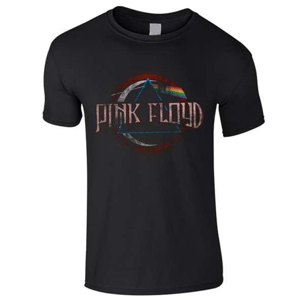 Pink Floyd - Dark Side Of The Moon New Logo T-Shirt Xl Black XL
