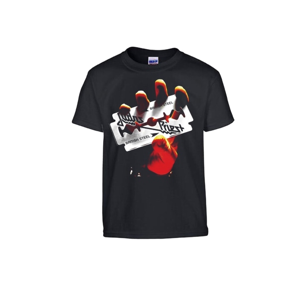Judas Priest British Steel Barn T-Shirt Black M