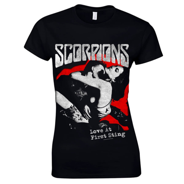 Scorpions - Love At First Sting  T-Shirt, Kvinnor Black XL