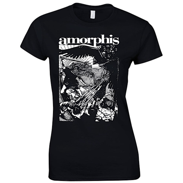 Amorphis Kalevala (lady) T-Shirt, Kvinnor Black XL