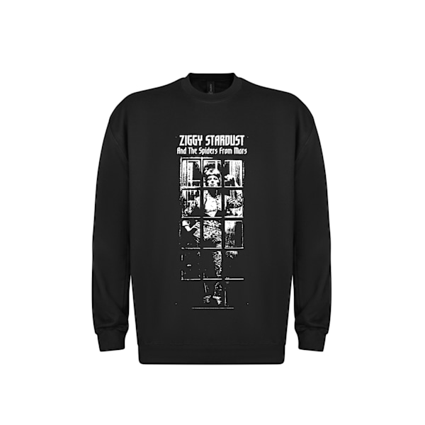 David Bowie Ziggy Stardust bw   Sweatshirt Black M
