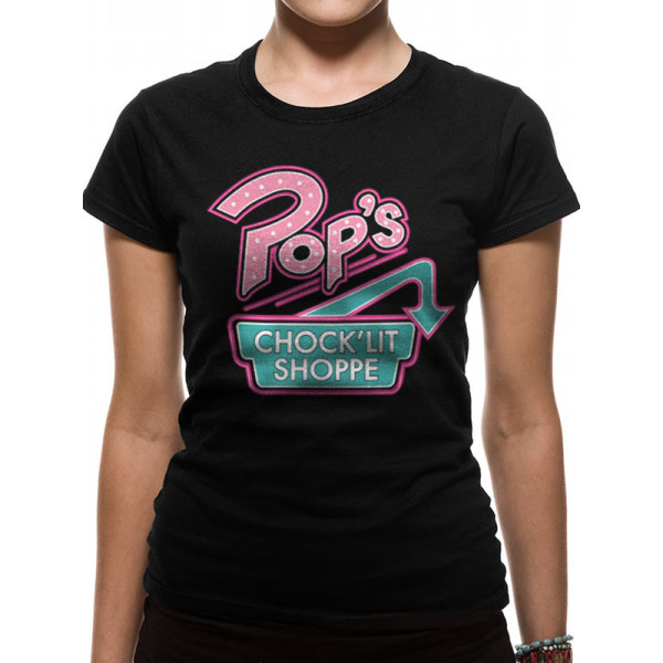 Riverdale - Pops Shoppe  T-Shirt, Kvinnor Black XL