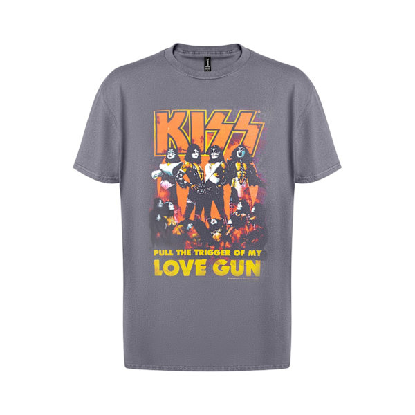 Kiss - Love Gun T-Shirt Grey XXL