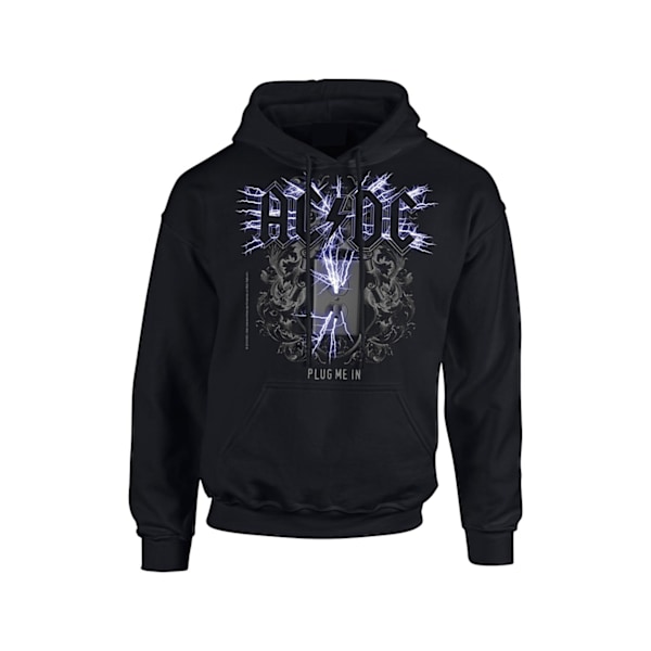 Ac/Dc Plug Me In Black Men Hoodie Hoodie Black XXL
