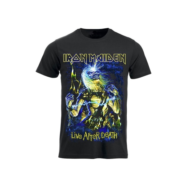 Iron Maiden Live After Death Barn T-Shirt Black 128