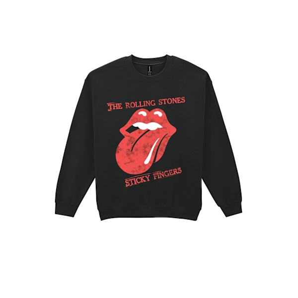 Rolling Stones Sticky fingers Tongue  college Black M