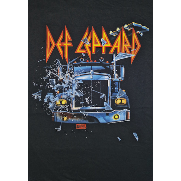 Def Leppard - On through the night   college Black L