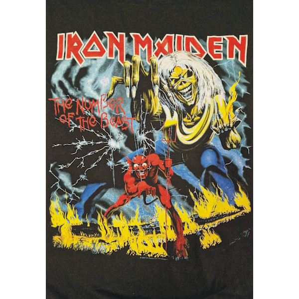 Iron Maiden Number of the beast  T-Shirt Black L