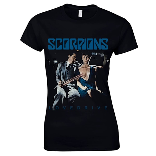 Scorpions- Lovedrive  T-Skjorter. Kvinner Black XL