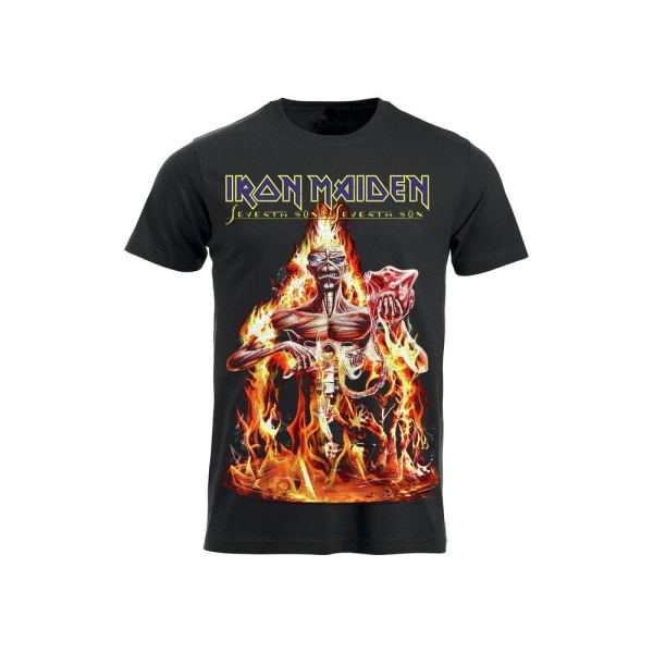 Iron Maiden Seventh Son of a Seventh Son Barn T-Shirt Black 128