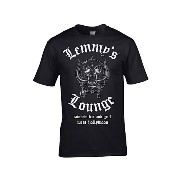 Lemmy Kilmister -  Lemmy´s Lounge  T-Shirt Black S