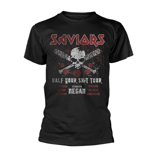 Walking Dead, The Saviors Tour  T-Shirt Black XL