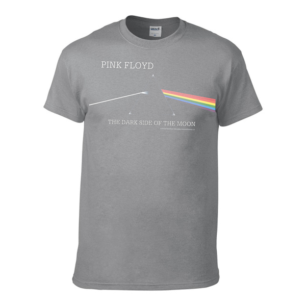 Pink Floyd - Dark side of the moon Album Harmaa t-Paita Grey M
