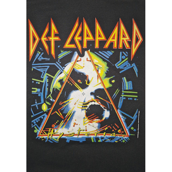 Def Leppard - Hysteria   college Black XS