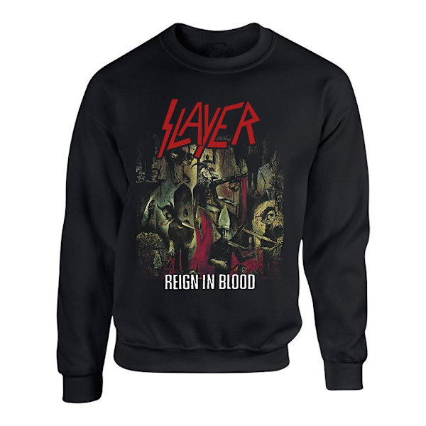 Slayer Reign in Blood  college Black L