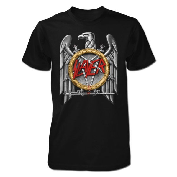 Slayer Silver Eagle  T-Shirt Black XXL