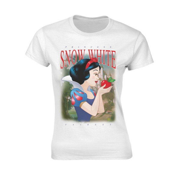 Disney Snow White Montage  T-Shirt, Kvinnor White XL