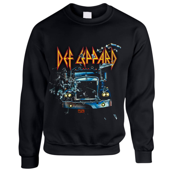 Def Leppard - On Through The Night   Sweatshirt Sweatshirt Black M