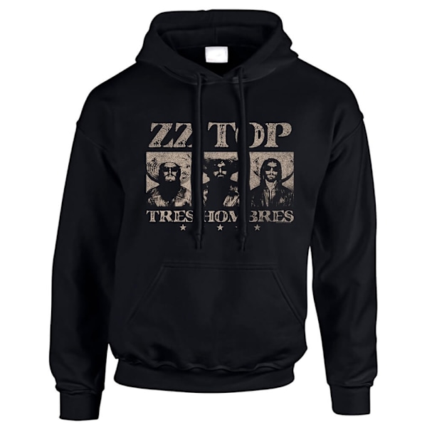 ZZ Top - Tres Hombres  Hoodie Huppari Black XXL
