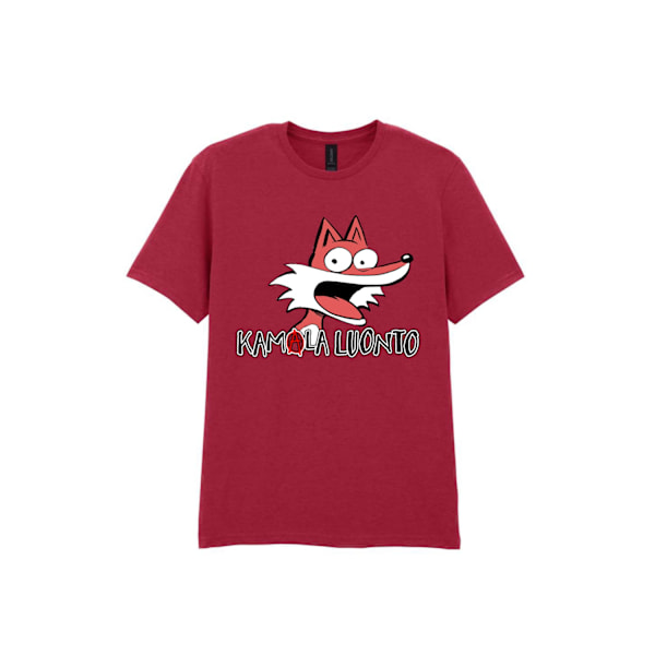 Bad Nature Fox  T-Shirt Red S