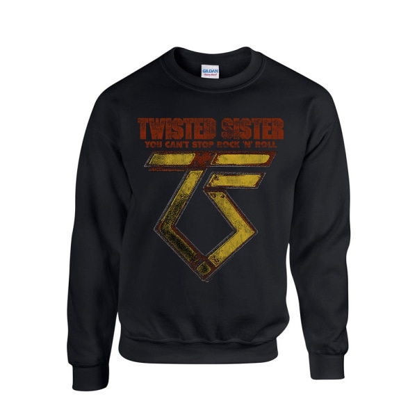 Twisted Sister You Can'T Stop Rock Â´NÂ´ Roll   Sweatshirt Black M