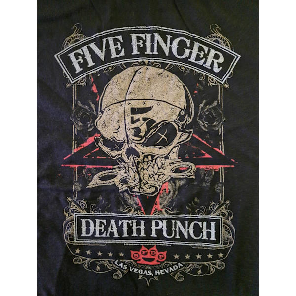 Five Finger Death Punch Wicked Master  T-Shirt Black L