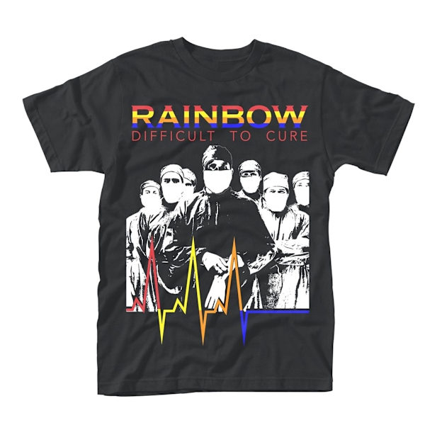RAINBOW DIFFICULT TO CURE T-Paita Black XL