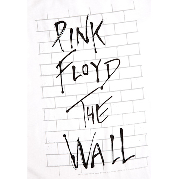 Pink Floyd- The Wall album   college White M