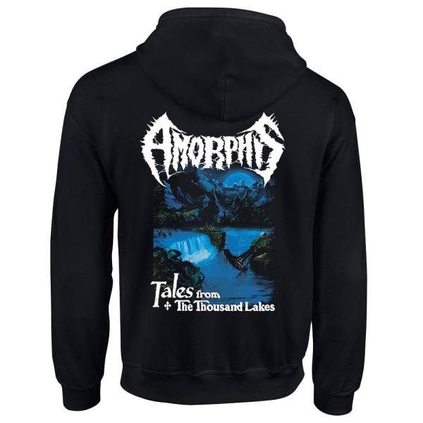 Amorphis Amorphis Tales From The Thousand Lakes Zipper Hoodie Black S
