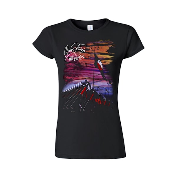 Pink Floyd- The Wall Marching Hammers  T-Skjorter. Kvinner Black S
